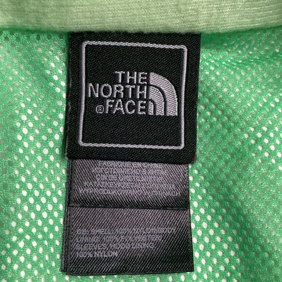 THE NORTH FACE Lime Green Hyvent Windbreaker Rain Jacket - Picture 5 of 12